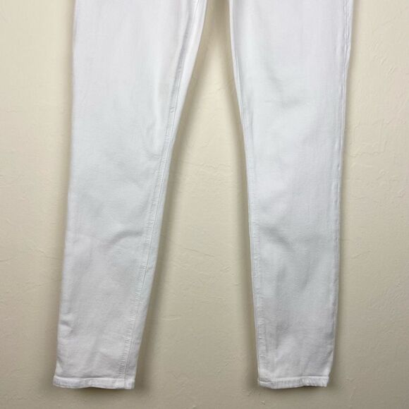 Rag & Bone Nina High-Rise Ankle Skinny Jeans - White - Picture 5 of 8